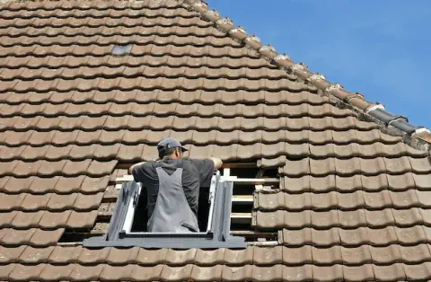 Pose de velux - Leyme